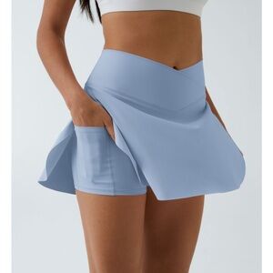 HALARA Women's Light Blue Skirt